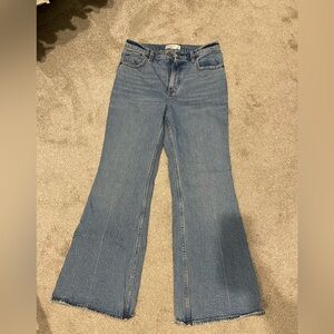 Abercrombie Flare High Rise Jeans